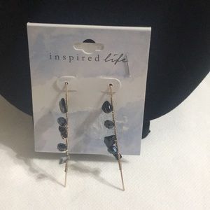 INSPIRED LIFE EARRINGS 2 1/2”
